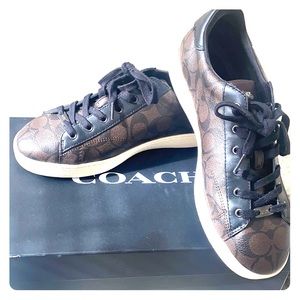 Men’s Coach Mahogany/Black Sneakers